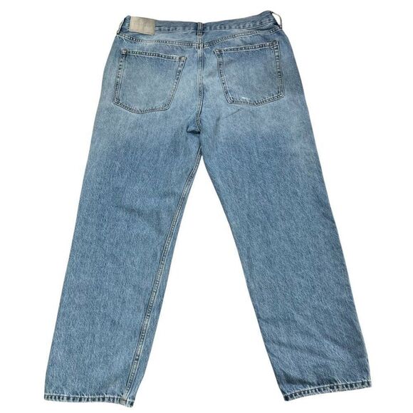 Everlane The Relaxed Straight Fit Organic Cotton Light Wash Jeans Size 31 - Picture 2 of 6